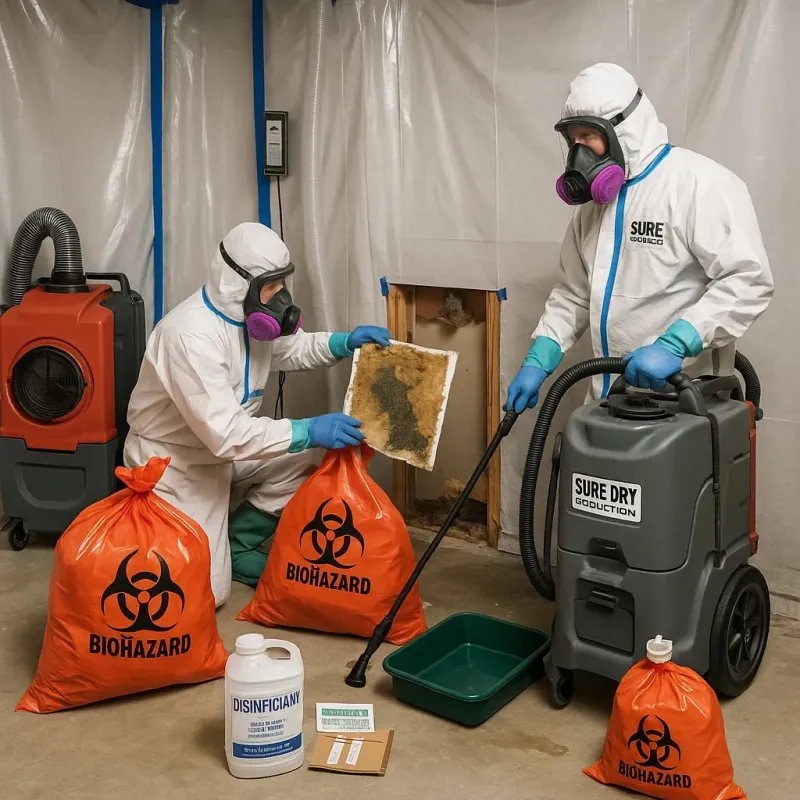 Contaminated Water Handling Protocols process in Cyril, OK