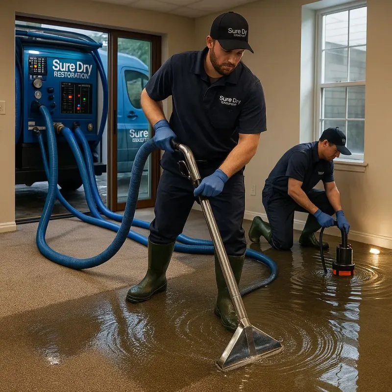 Water Extraction and Removal process in Cyril, OK